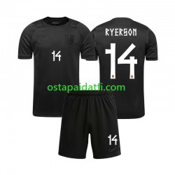 Norja Lapset Vieraspeli Jalkapallopaidat MM 2026 Julian Ryerson 14 Lyhythihainen