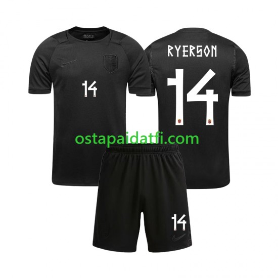 Norja Lapset Vieraspeli Jalkapallopaidat MM 2026 Julian Ryerson 14 Lyhythihainen