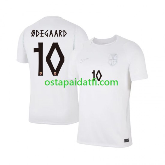 Norja Miehet Kolmaspeli Jalkapallopaidat MM 2026 Martin Odegaard 10 Lyhythihainen