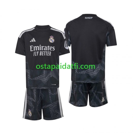 Real Madrid Lapset Maalivahdin Kotipeli Jalkapallopaidat 2026-2027 Lyhythihainen