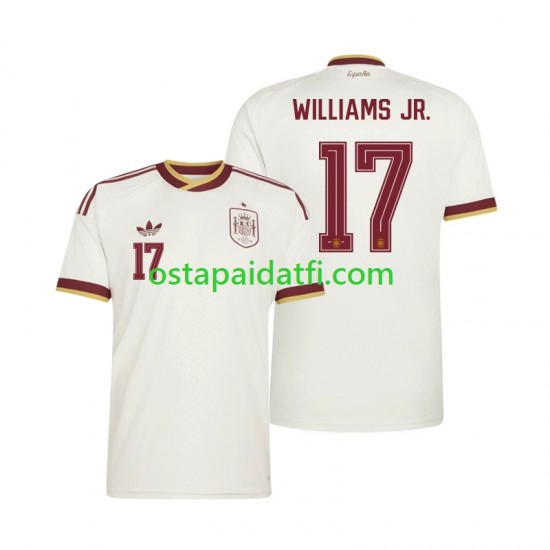 Espanja Miehet Vieraspeli Jalkapallopaidat MM 2026 Nico Williams 17 Lyhythihainen