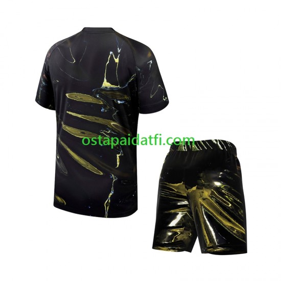 Paris Saint-Germain Lapset Neljäspeli Jalkapallopaidat 2025-2026 Night Edition Lyhythihainen