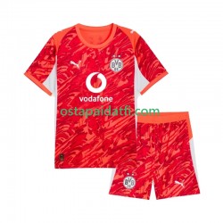 Borussia Dortmund Lapset Maalivahdin Vieraspeli Jalkapallopaidat 2025-2026 Lyhythihainen