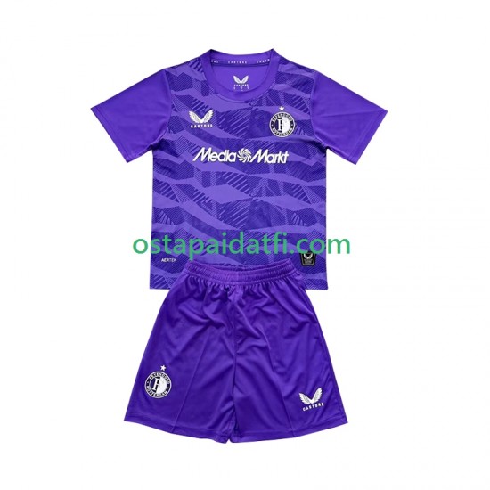 Feyenoord Rotterdam Lapset Maalivahdin Kolmaspeli Jalkapallopaidat 2025-2026 Lyhythihainen