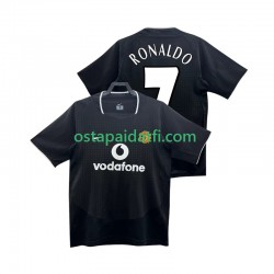 Manchester United Miehet Retro Vieraspeli Jalkapallopaidat RONALDO 7 2002 2004 Lyhythihainen
