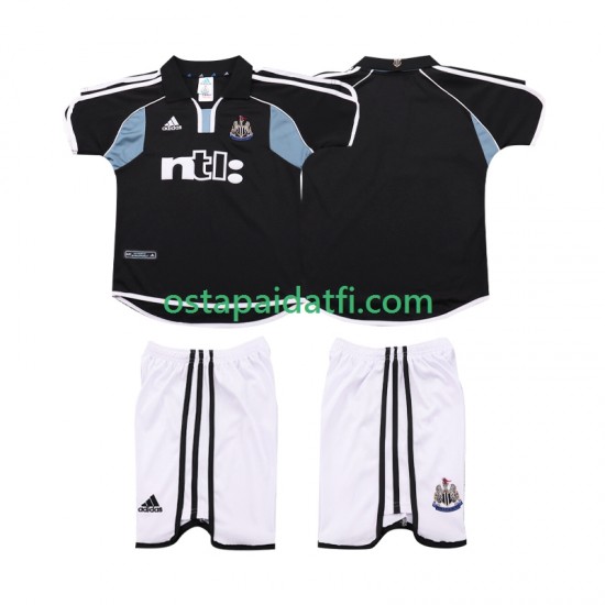 Newcastle United Lapset Retro Vieraspeli Jalkapallopaidat 2000 2001 Lyhythihainen