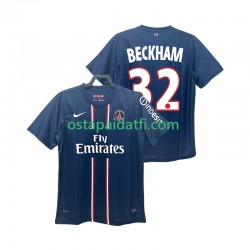 Paris Saint-Germain Miehet Retro Kotipeli Jalkapallopaidat BECKHAM 32 2012 2013 Lyhythihainen
