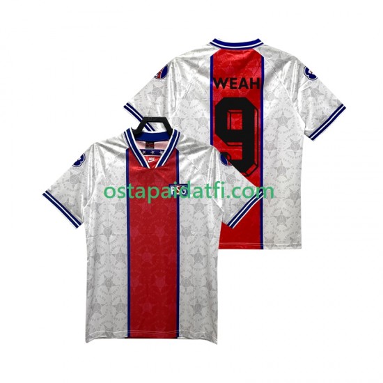 Paris Saint-Germain Miehet Retro Vieraspeli Jalkapallopaidat WEAH 9 1994 1995 Lyhythihainen