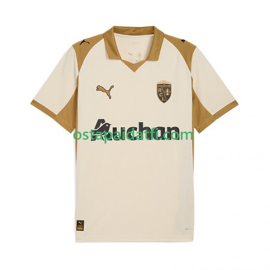 RC Lens Miehet Kolmaspeli Jalkapallopaidat 2025-2026 Lyhythihainen