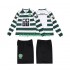 Sporting CP Lapset Retro Kotipeli Jalkapallopaidat 2001 2003 Pitkähihainen