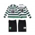 Sporting CP Lapset Retro Kotipeli Jalkapallopaidat Cristiano Ronaldo 28 2001 2003 Pitkähihainen